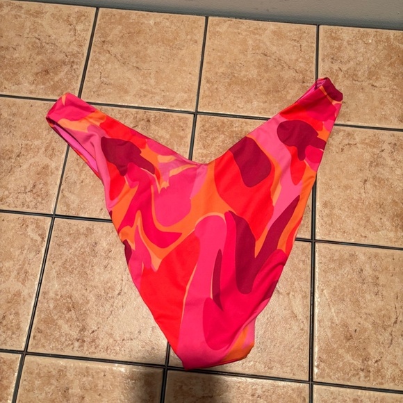 ASOS Design Mix & Match V High Leg Hipster Bikini Bottom Size 12 NWT - Picture 3 of 7